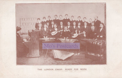 Music Postcard - The London Choir: Ready For Work  SW20207