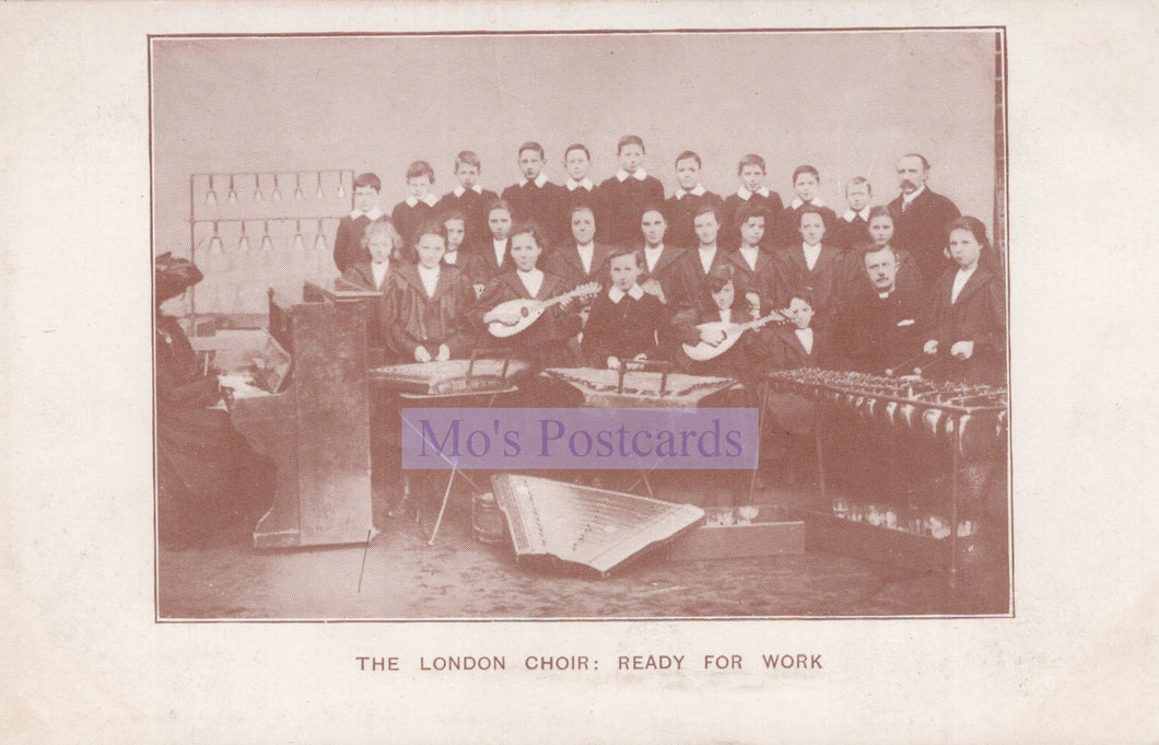 Music Postcard - The London Choir: Ready For Work  SW20207