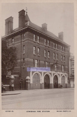 London Postcard - Lewisham Fire Station   SW20211