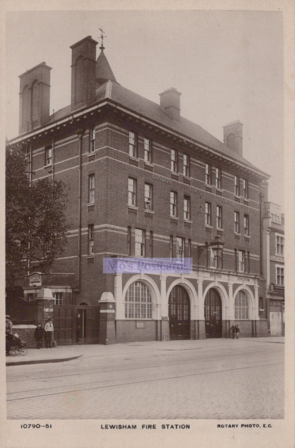 London Postcard - Lewisham Fire Station   SW20211