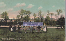 Load image into Gallery viewer, London Postcard - Ealing, Lammas Park, Ring a Ring o&#39; Roses  SW20212
