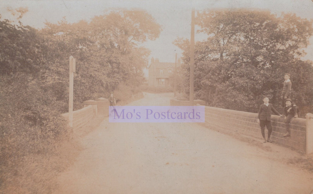 Unknown Location Postcard - Possibly Perry Bridge, Perry Barr, Birmingham SW20220