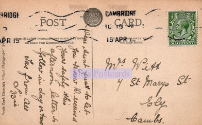 Bedfordshire Postcard - Grammar School, Bedford   SW20224