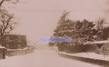 Unknown Location Postcard - Unidentified Village, Snow Scene  SW20241