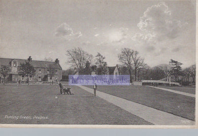 Scotland Postcard - Putting Green, Peebles  VT458  