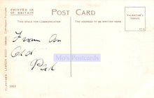 Load image into Gallery viewer, Vintage postcard with text and a signature, featuring the brand &#39;Mo&#39;s Postcards&#39;.
