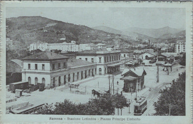 Italy Postcard - Savona, Stazione Letimbro   SW17443