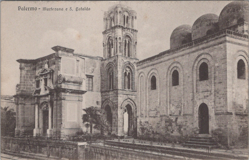 Italy Postcard - Palermo, Martorana e S.Cataldo    SW17461