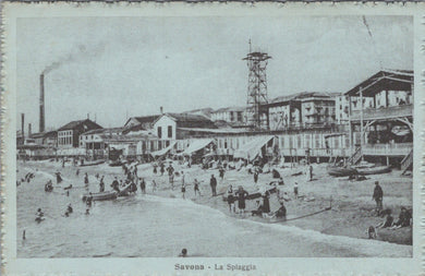Italy Postcard - Savona, La Spiaggia   SW17464