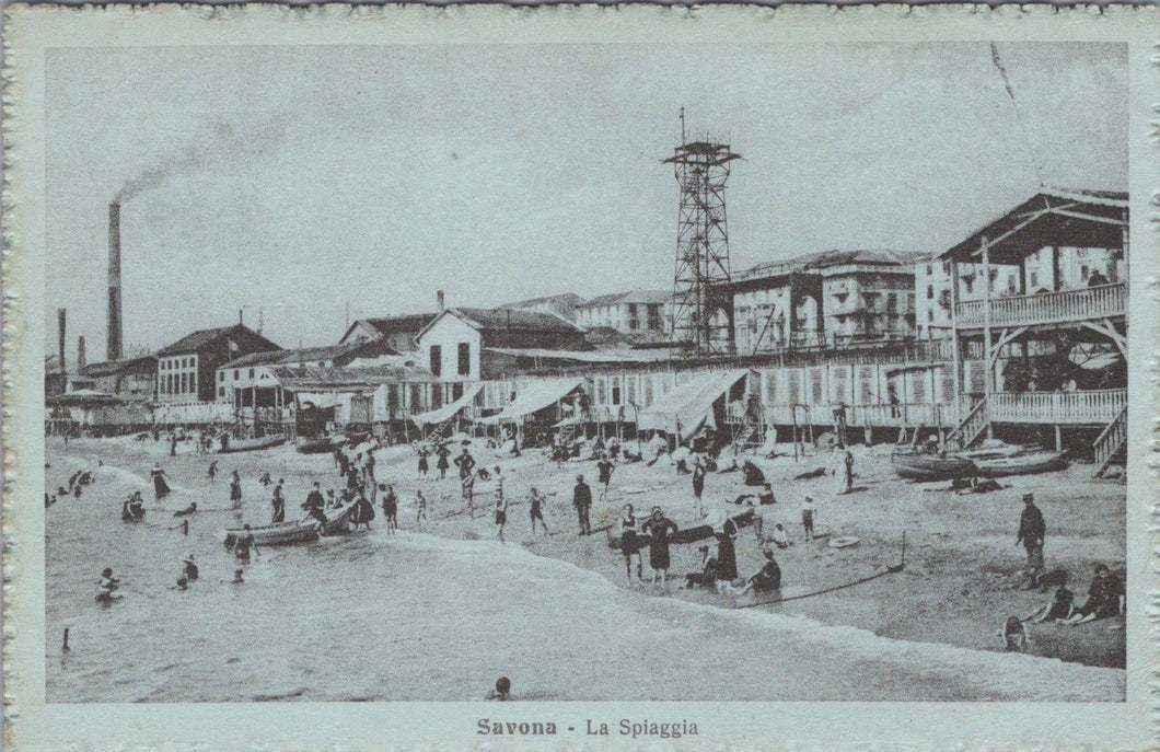 Italy Postcard - Savona, La Spiaggia   SW17464