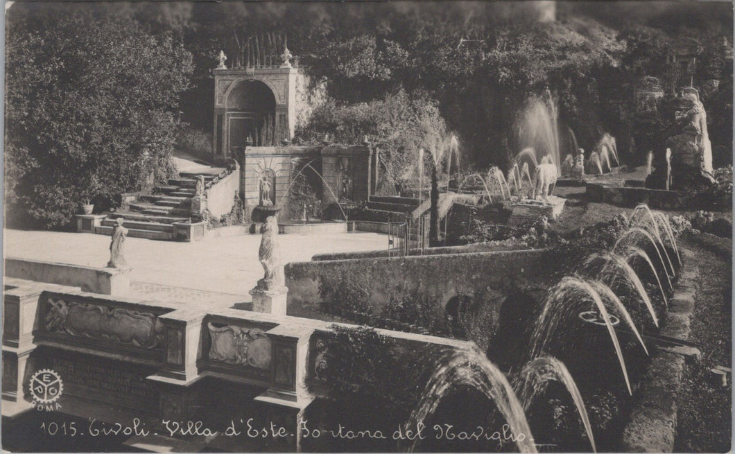 Italy Postcard - Tivoli, Villa d'Este Fortana   SW17466