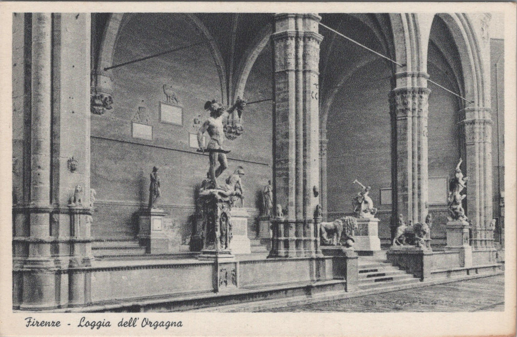 Italy Postcard - Florence, Loggia Dell'Orgagna   SW17472