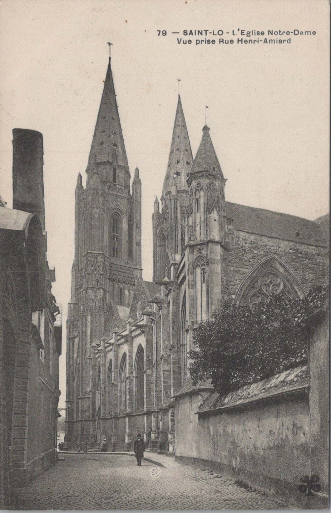 France Postcard - Saint-Lo, L'Eglise Notre-Dame  SW17474