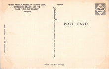 Load image into Gallery viewer, Antigua Postcard - View From Caribbean Beach Club  SW17484
