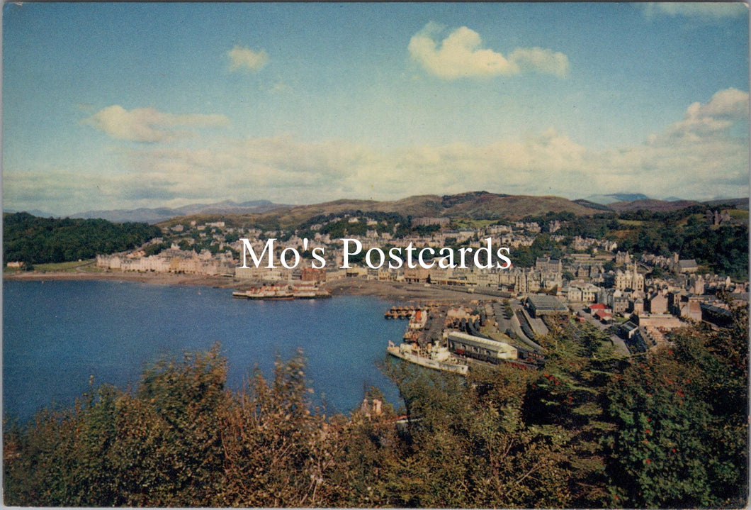 Scotland Postcard - Oban Bay From Pulpit Hill, Argyll  SX266