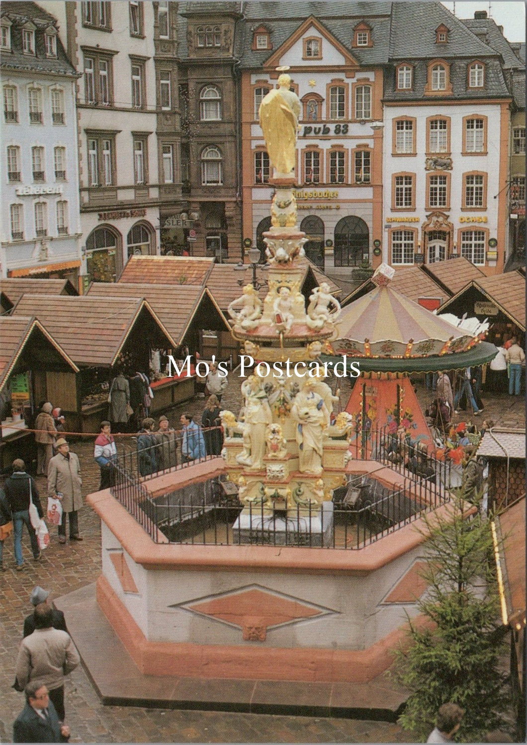 Germany Postcard - Weihnachtsmarkt in Trier SX290