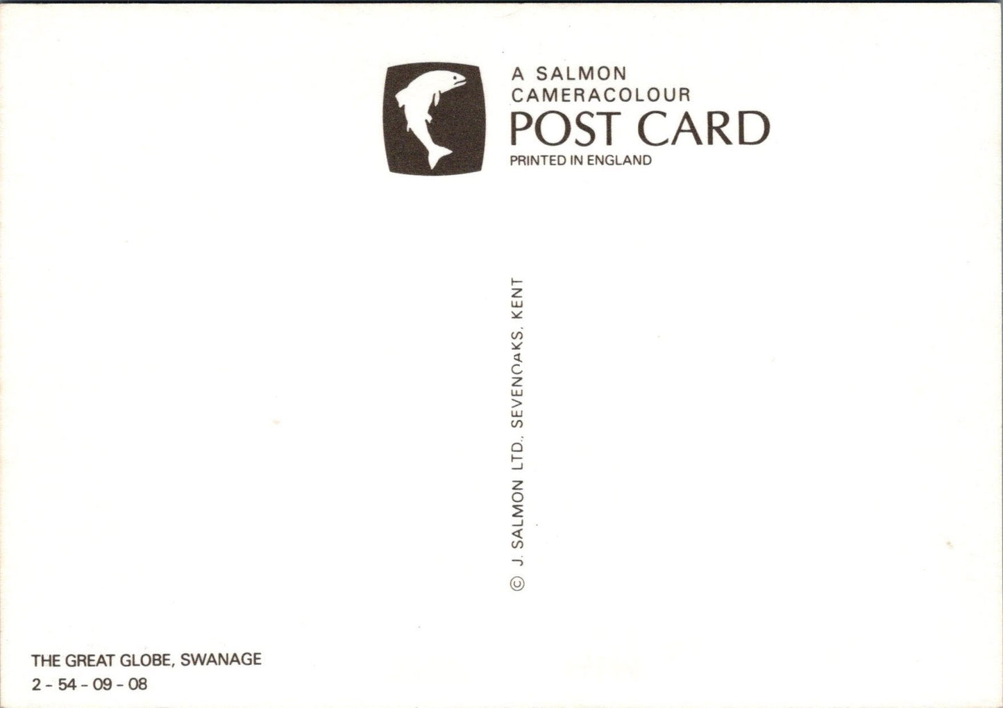 Dorset Postcard - The Great Globe, Swanage  SX342
