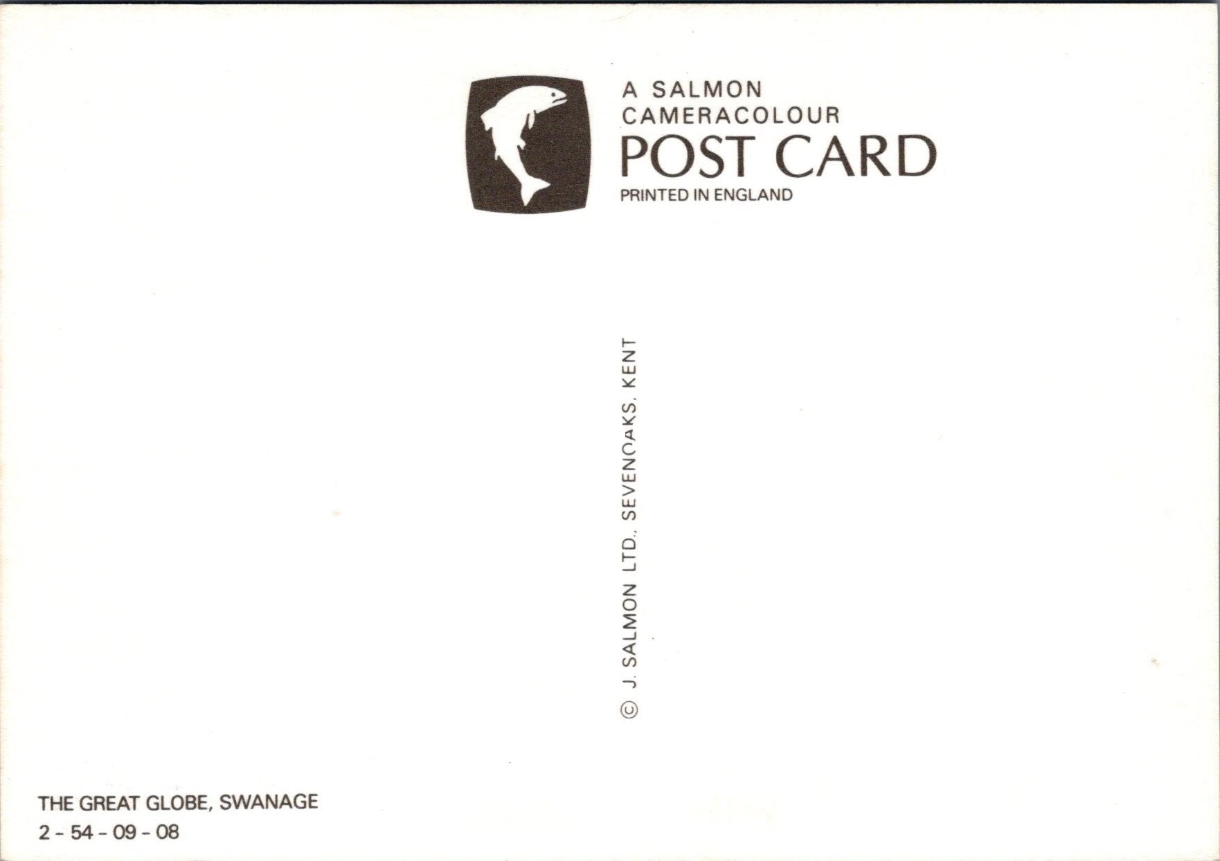 Dorset Postcard - The Great Globe, Swanage  SX342