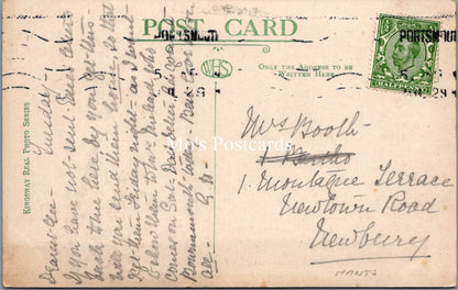 Hampshire Postcard - Rough Sea at Southsea   SW17938