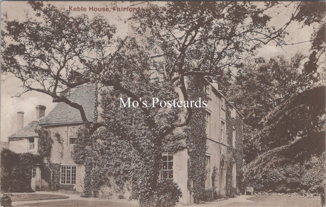 Gloucestershire Postcard - Keble House, Fairford   SW17939