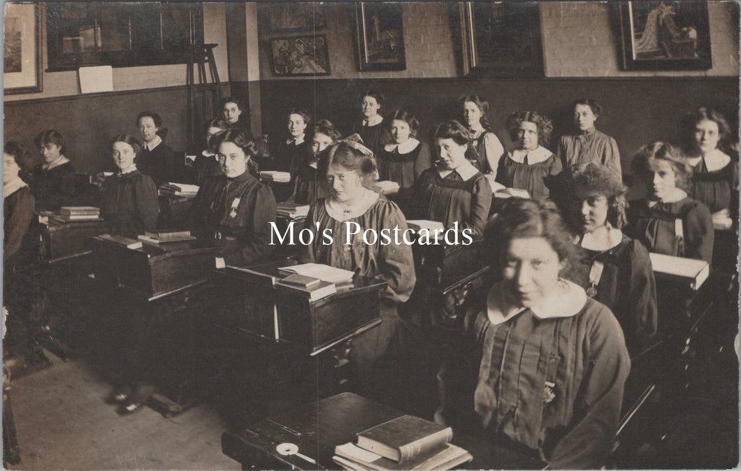 Education Postcard - Girls School Classroom  SW17941