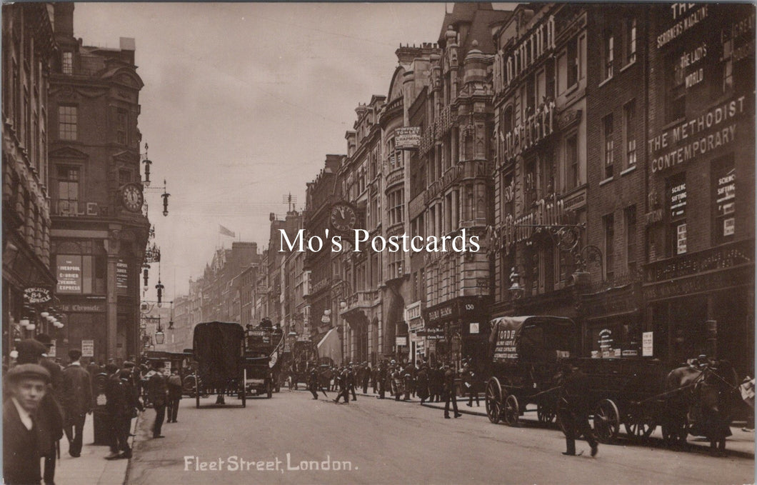 London Postcard - Fleet Street Traffic  SW17945
