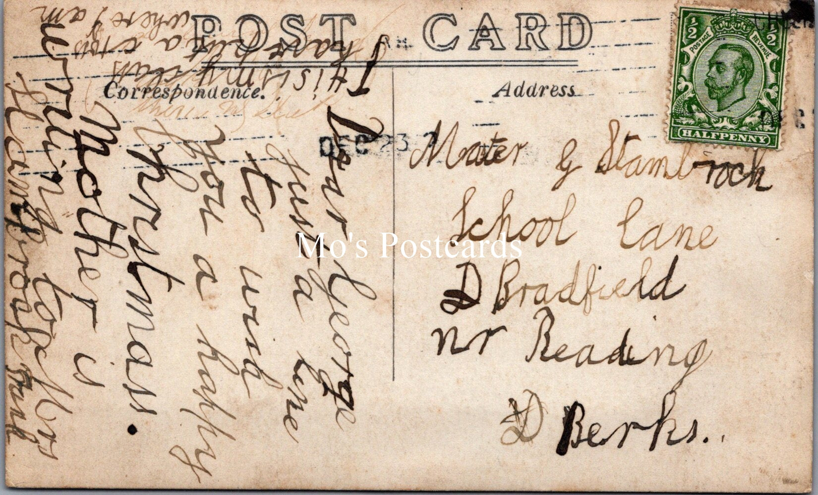Education Postcard - School Boys in Their Classroom SW17959