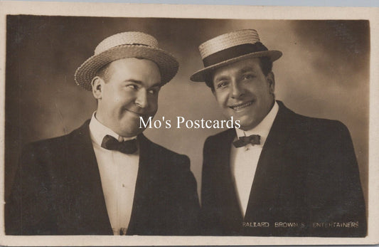 Theatrical Postcard - Ballard Brown's Entertainers  SW17967