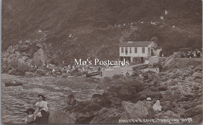 Devon Postcard - Anstey's Cove, Torquay   SW17971