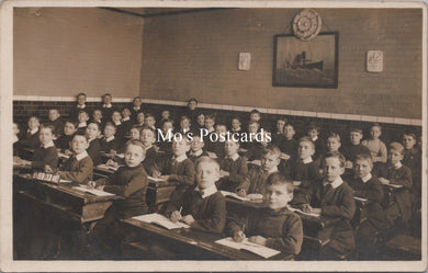 Education Postcard - School Boys in Their Classroom SW17975