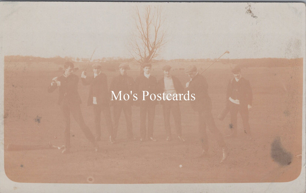 Sports Postcard - Golfers at Chingford Golf Links, Essex?  SW18330