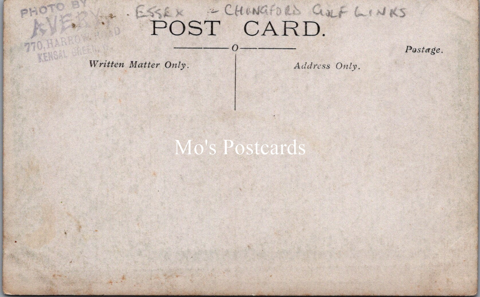 Sports Postcard - Golfers at Chingford Golf Links, Essex?  SW18330
