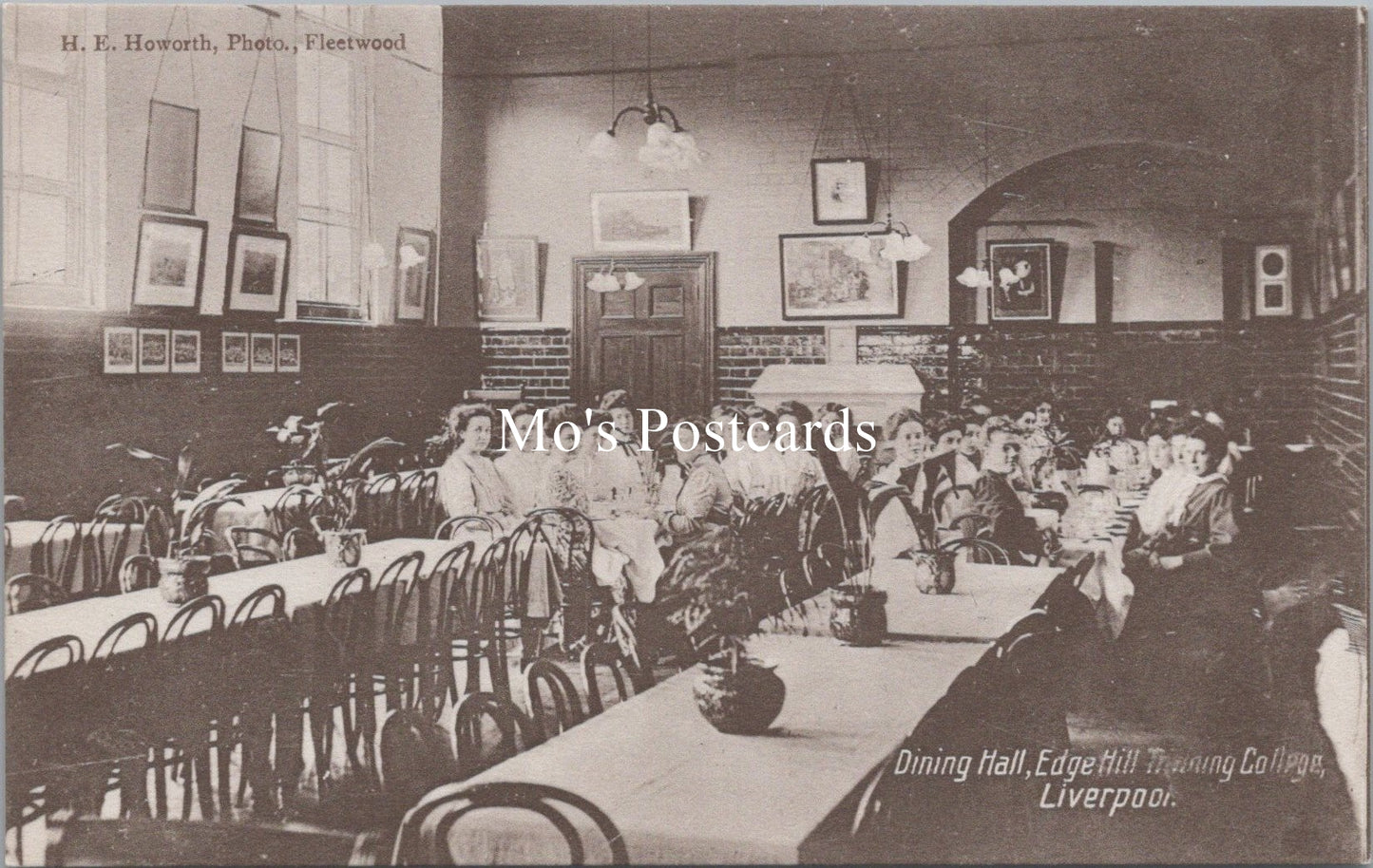Lancashire Postcard - Edgehill Training College, Liverpool   SW18334