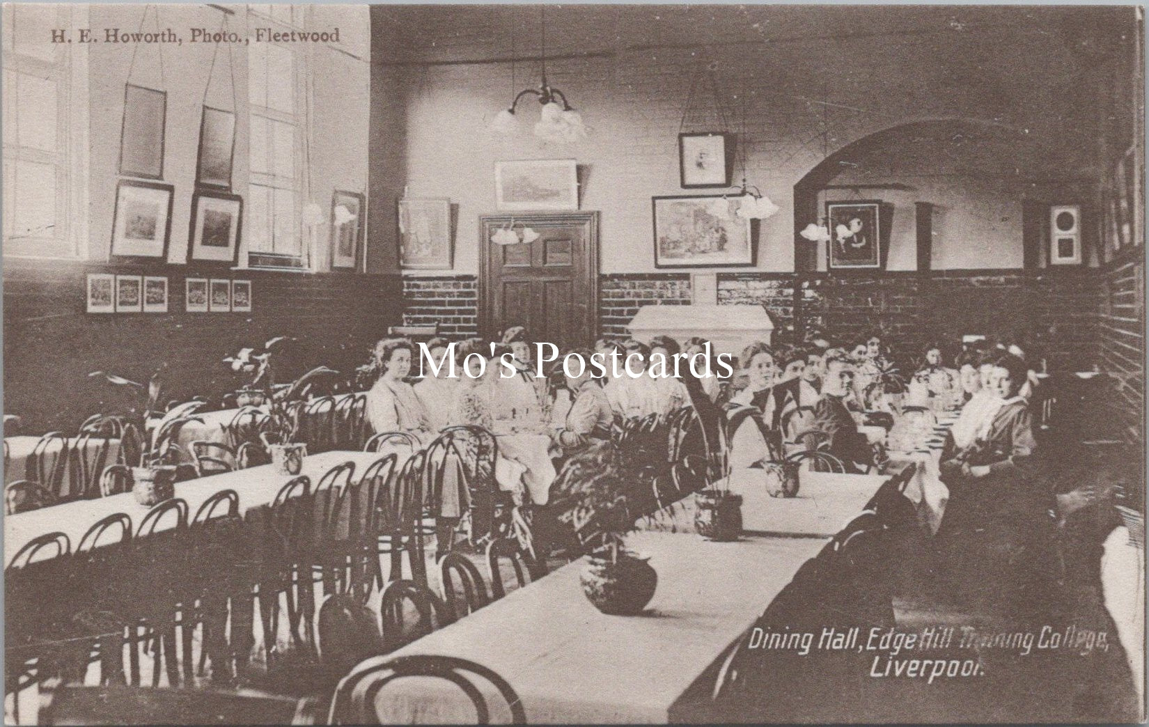 Lancashire Postcard - Edgehill Training College, Liverpool   SW18334