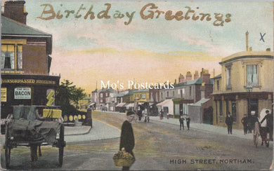 Hampshire Postcard - High Street, Northam, Southampton  SW18337 