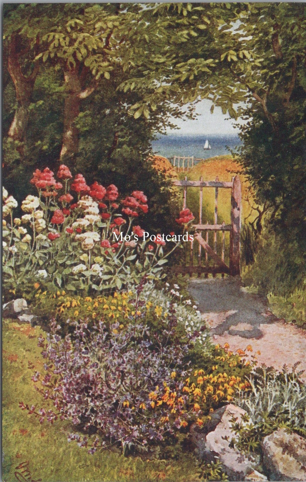 Nature Postcard - The Herb Garden   SW18342