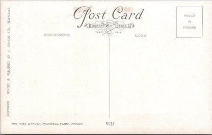 Nature Postcard - The Rose Garden, Waxwell Farm, Pinner  SW18343