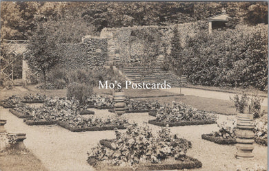 Lancashire Postcard - Garden, Browsholme Hall, Clitheroe SW18347