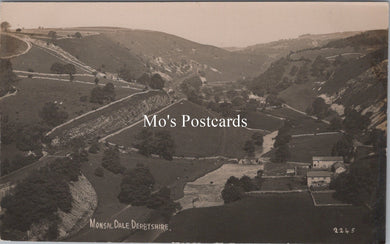Derbyshire Postcard - View of Monsal Dale   SW18352