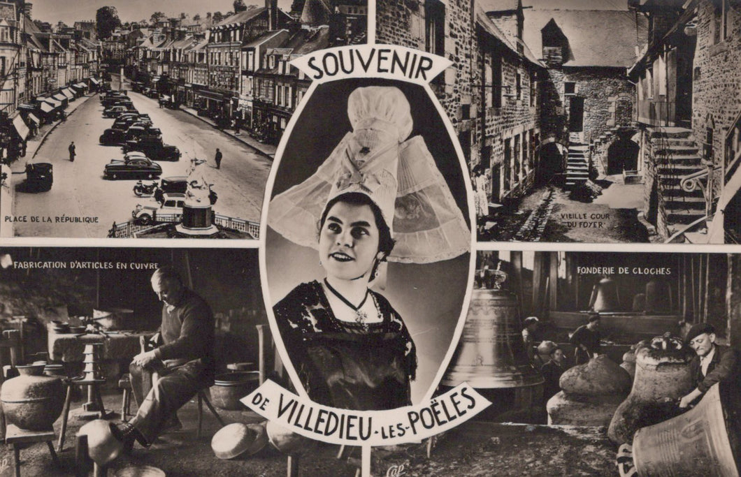 France Postcard - Souvenir De Villedieu-Les-Poeles  SW20621 