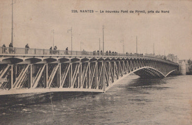 France Postcard - Nantes, Le Nouveau Pont De Pirmil, Pris Du Nord SW20628