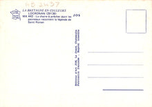 Load image into Gallery viewer, Back of a postcard with text and a small square area for writing, featuring the brand &#39;Jos&#39;.
