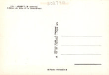 Load image into Gallery viewer, Vintage postcard with text and a blurred background
