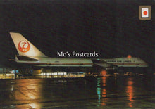 Load image into Gallery viewer, Civil Aviation Postcard - Japan Air Lines Boeing 747 Aeroplane  SW19004
