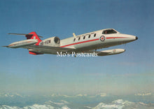 Load image into Gallery viewer, Civil Aviation Postcard - Ambulanz-Jet Typ Lear 35A Aeroplane  SW19009
