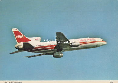 Aviation Postcard - TWA L1011 Tri Star Aeroplane  SW19018