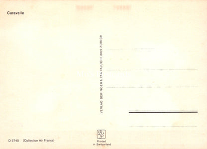 Civil Aviation Postcard - Air France Aeroplane  SW19107
