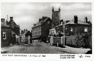 Sussex Postcard - Old East Grinstead, A View of 1864 - SW18648