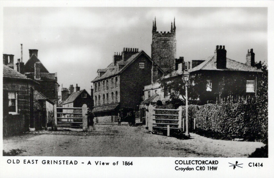 Sussex Postcard - Old East Grinstead, A View of 1864 - SW18648