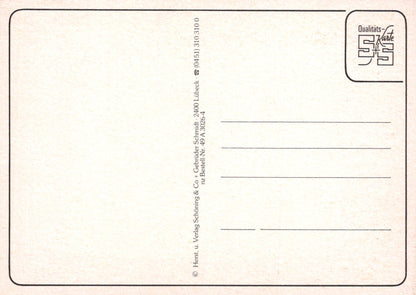 Toys Postcard - Teddy Bears in a Bathtub Boat  SW20305